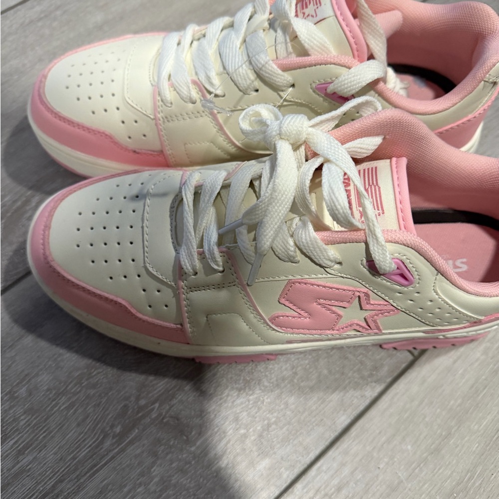 STARTER Women's Sneakers in Pink and Cream